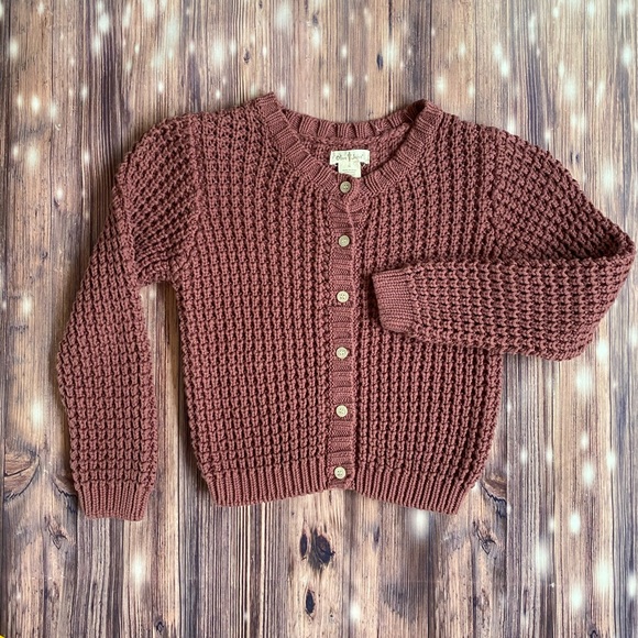 Olive juice button down sweater - Picture 1 of 4